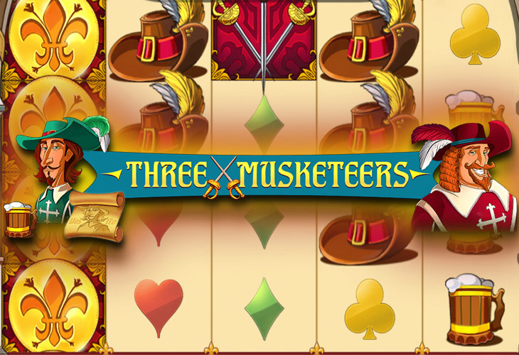 Three Musketeers - Red Tiger Gaming slot at Ardente Casino Casino